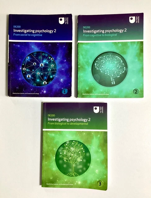 INVESTIGATING PSYCHOLOGY 2, DE200, Textbooks 1, 2, 3, The