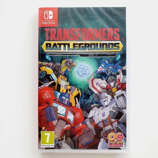 Transformers Battlegrounds SWITCH FR Ver.NEW OG Outright Games Arcade, Stratégie
