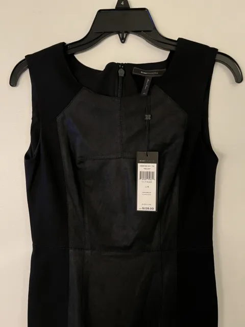 BCBG WOMENS BLACK DRESS KELLEN MODEL SIZE 4 Brand New