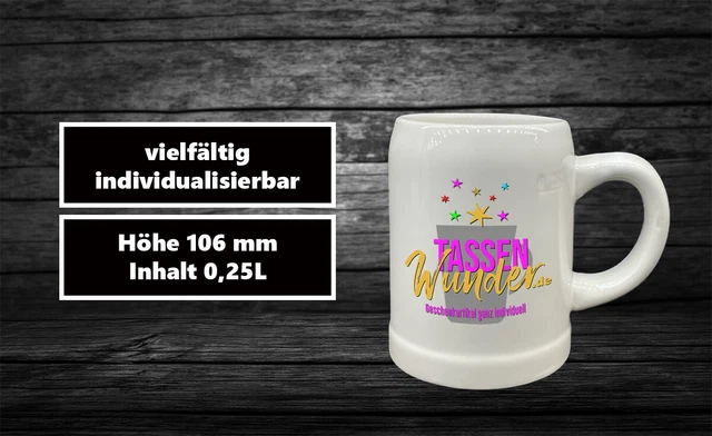 DU BIST MEIN Glück Bierkrug mit SpruchSprücheLustigeMotivation