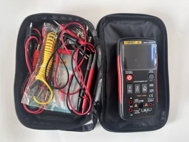 ANENG Q1 True RMS Digital Multimeter 9999 Counts AC/DC Voltage Current TOOL  ⚡⚡