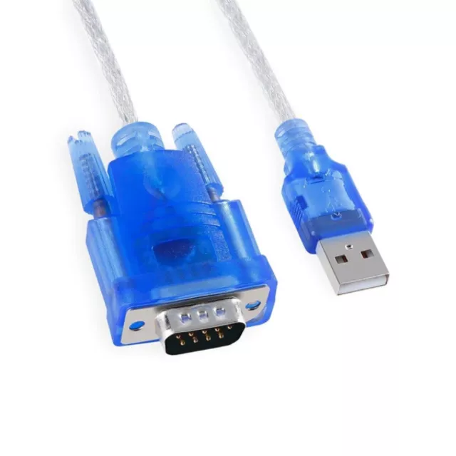 USB to 9-Pin DB9 RS232 Serial Cable Adapter Converter Win10 Win8 Win7 32/64 Bit 2