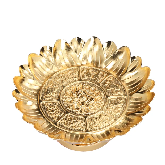 Vassoio decorativo vassoio frutta stile retrò per templi per sacrifici