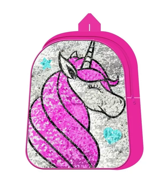 ZAINO ASILO UNICORNO SCUOLA BAMBINA CM.30 - X04271MC