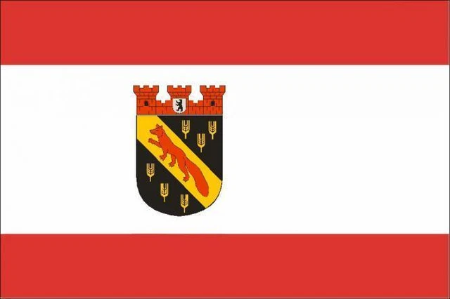 U24 Berlin Spandau Flagge, 30x45 Cm, Polyester, Wetterfest - Bootsflagge & Fahne In Premiumqualität