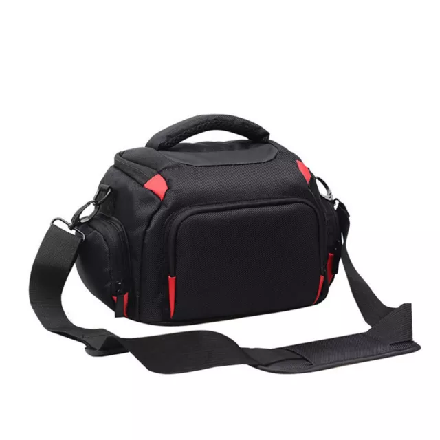 DSLR Camera Case Bag Large Capacity Shoulder Bag Carrying Case Black for Canon