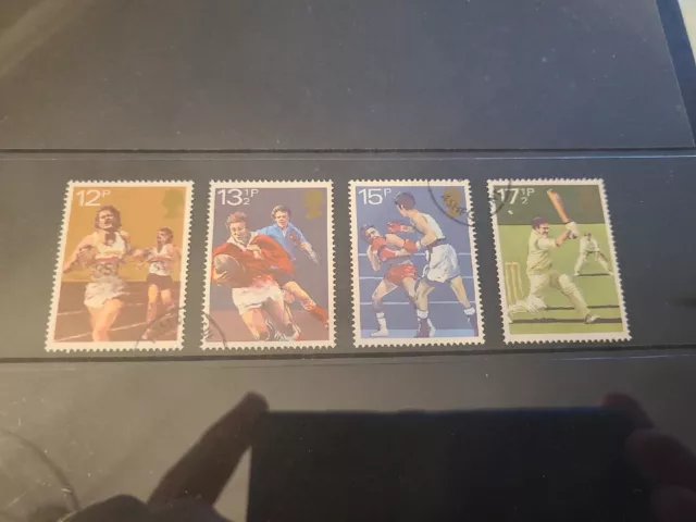 GB 1980 Sport Centenaries set SG 1134-1137 Fine used As Shown