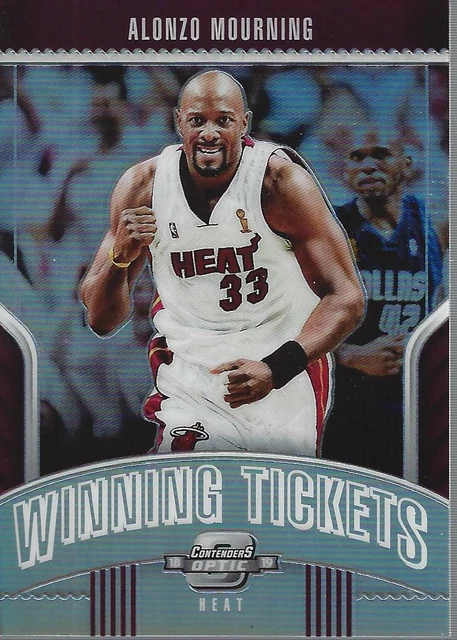 2018-19 Panini Contenders Optic Winning Tickets #1 Alonzo Mourning - NM-MT