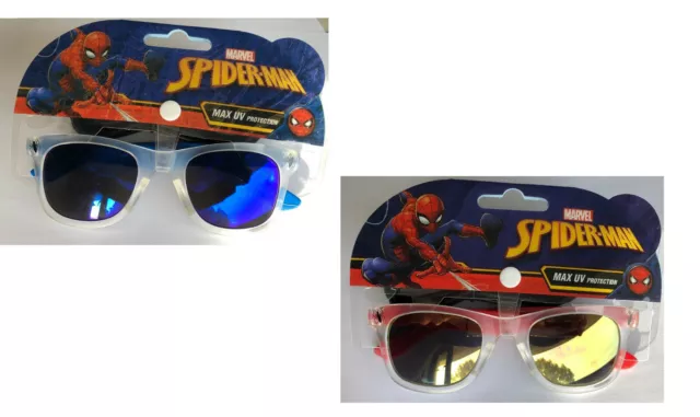 Spiderman a Specchio Ragazzi Occhiali da Sole Abito Età 3 - 6