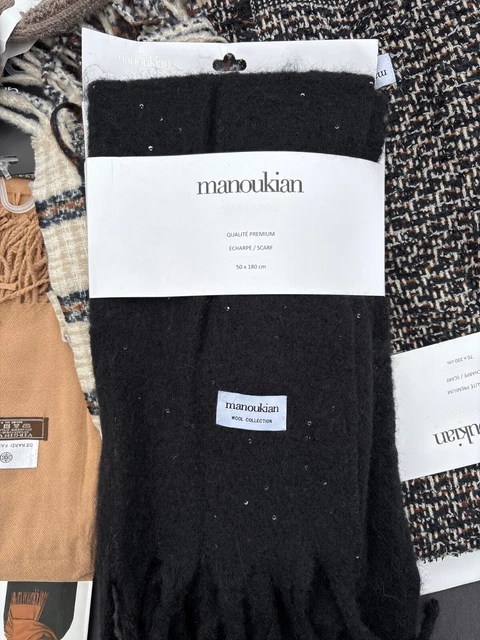 Foulard Carré Alain Manoukian – Femme – Coton Multicolore – Neuf Avec étiquette