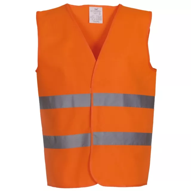 Yoko - Gilet de sécurité haute visibilité - Homme (Lot de 2) (RW6911)