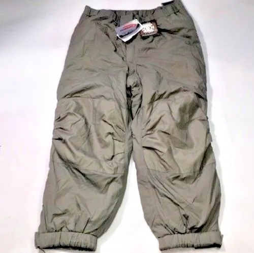 GEN III Level 7 Pants X Large Long ECWCS Grey Primaloft Cold Weather Trousers