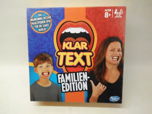 Hasbro Gaming - Klartext - Familien-Edition