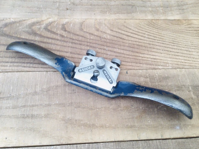Vintage Record Spokeshave No.0151 Curved Sole