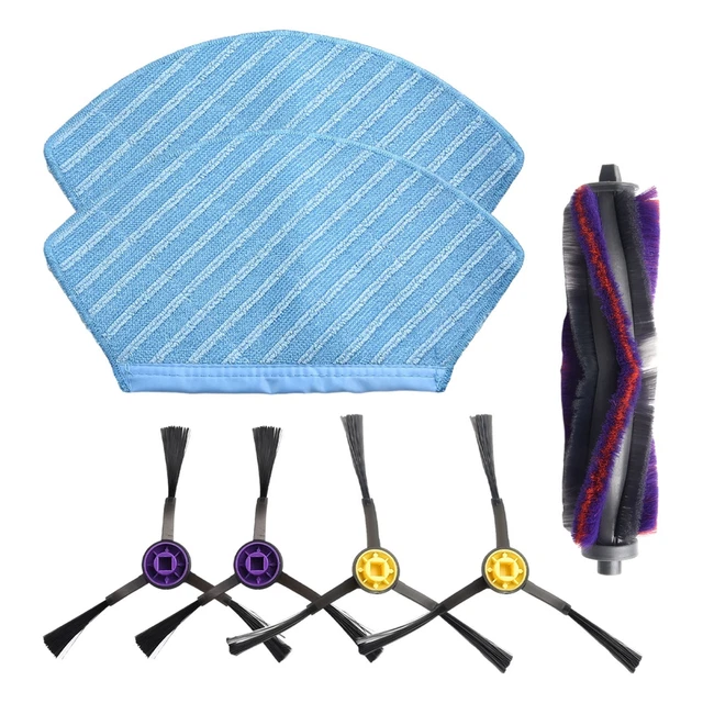 Ersatzbürsten Für Fakir Robert 770 - Rollen- & Seitenbürsten Set