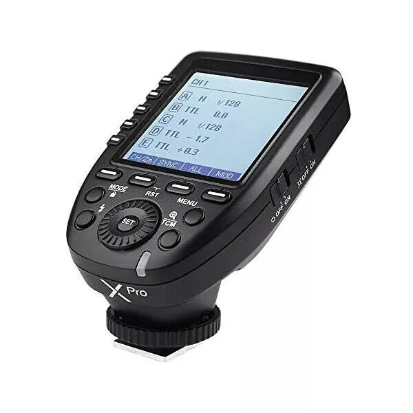 Transmisor de sincronización de alta velocidad disparador inalámbrico GODOX XPro-N TTL para cámaras Nikon