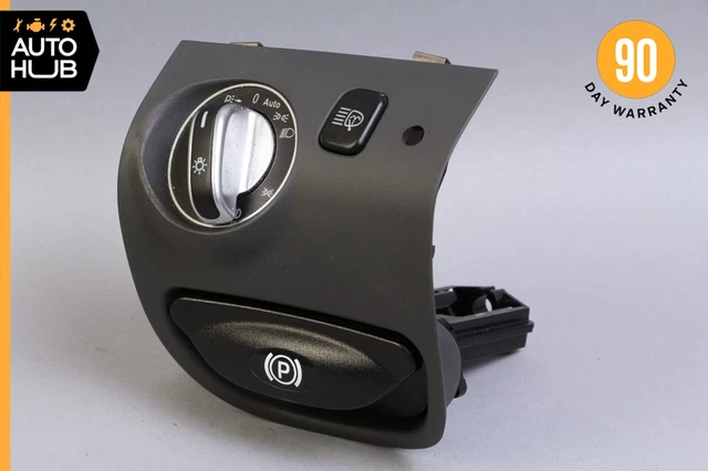 03-12 Mercede R230 SL500 SL550 SL55 AMG Headlight Control Switch Charcoal OEM
