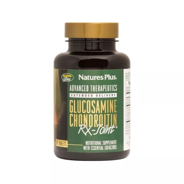 NATURES PLUS Glucosamina Condroitina RX-Joint - Joint Supplement 60 Tablets