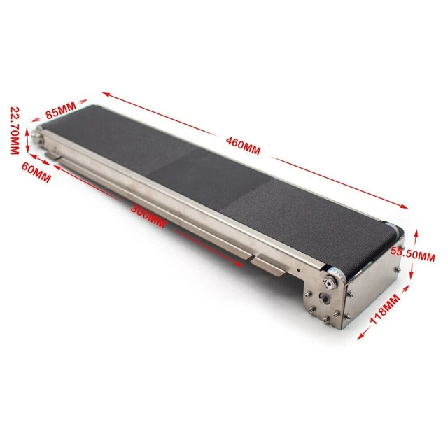 460x85MM Mini Conveyor Vending Machine Track Cargo Lane Automatic Conveyor Belt