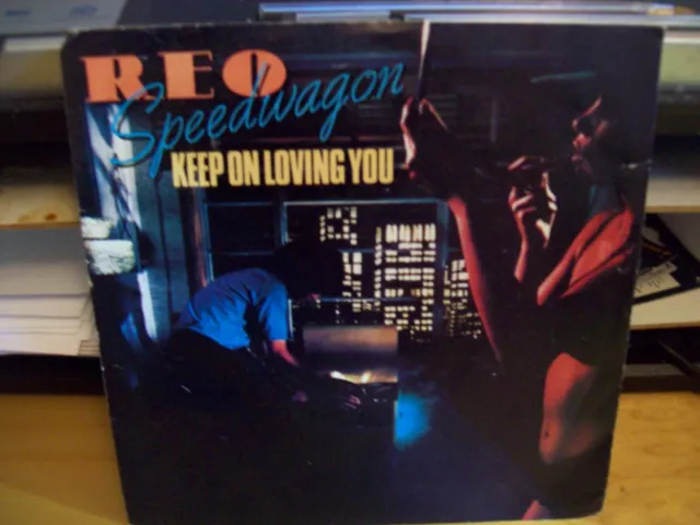 Reo Speedwagon - Keep On Loving You - Vinyl -7" -1980 -Single -45Rpm