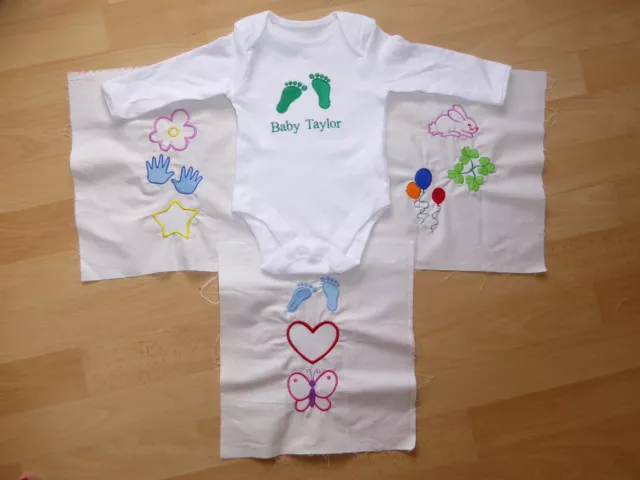 Gilet personnalisé brodé bébé manches longues culture combinaison garçon fille cadeaux