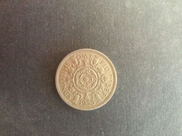 A 1953 Queen Elizabeth ll Florin or Two Shilling Coin