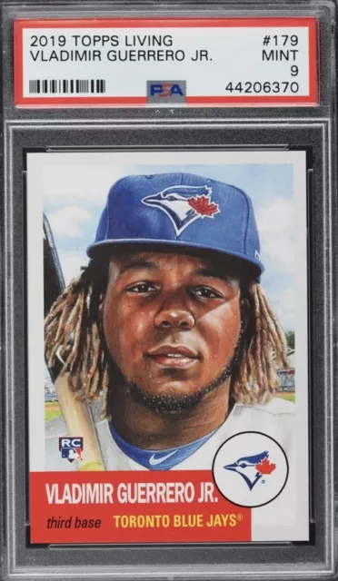 2019 Topps Living Vladimir Guerrero Jr. Rookie RC #179 💥⚾️ PSA 9 - Blue Jays