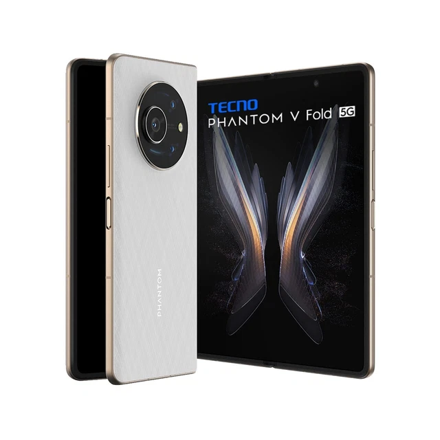 Tecno Phantom V Fold 5G ( White,12GB-256GB ) Unlocked 78.5 inch 50MP + 50MP