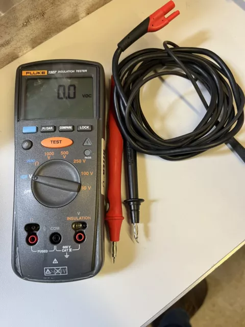 fluke 1507 insulation resistance tester