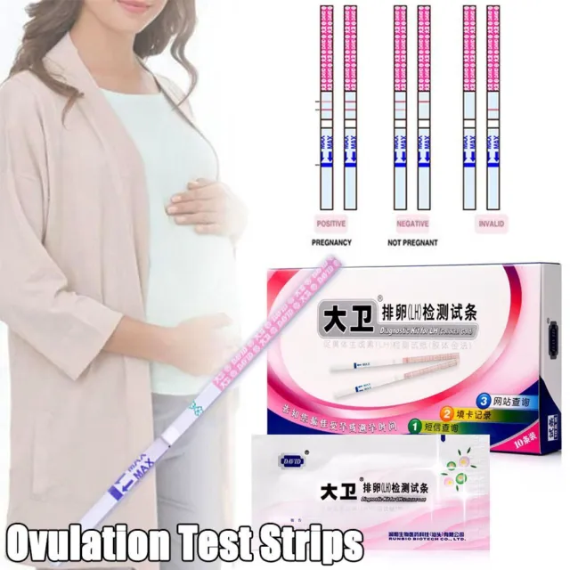 Predictor Ovulation Test Strips Urine Test Strips Pregnancy Test LH Detection