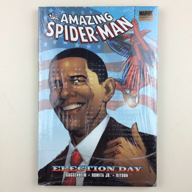 Amazing Spider-Man, Election Day, Hard Cover (HC) Premiere Edition, NEW!