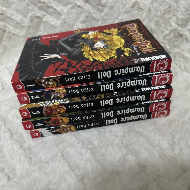 TokyoPop Manga VAMPIRE DOLL: Guilt-Na-Zan Volumes 1 2 3 4 5 Erika Kari English