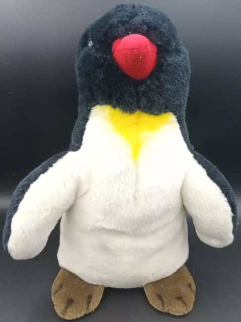 Steiff 063619 Pinguin Charly Kuscheltier Knopf im Ohr Fahne ca. 35 cm groß