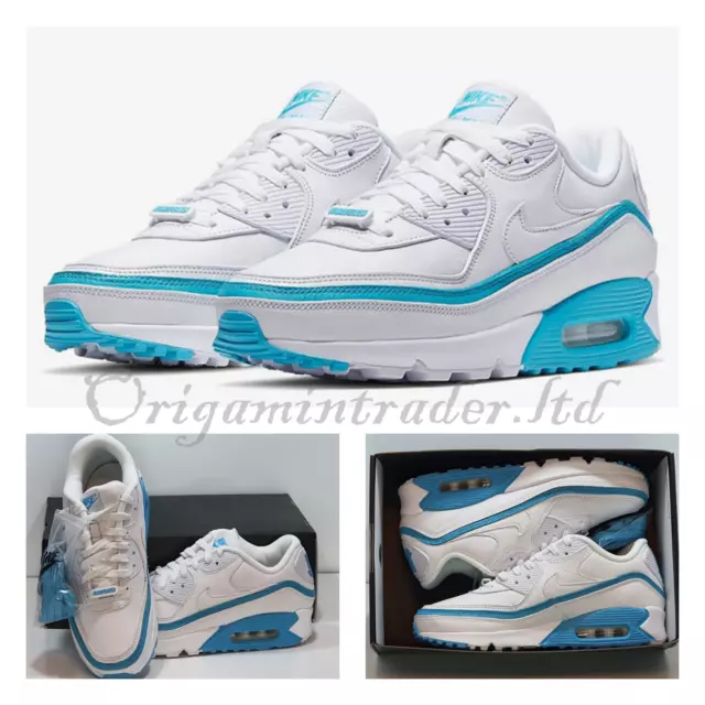 Nike Air Max 90 Undefeated White/Blue Fury CJ7197-102