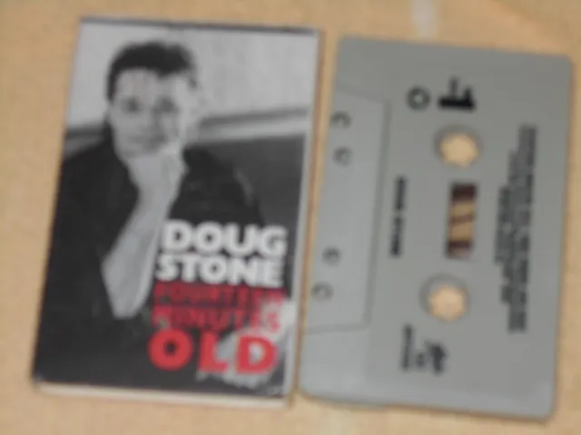 Doug Stone - Fouteen Minutes Old 1990 Country Cassette Single EX Condition