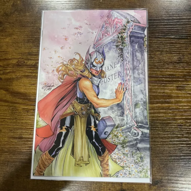 The Mighty Thor 705 * NM+ * Siya Oum Jane Foster Love Thunder Virgin Variant 🔥