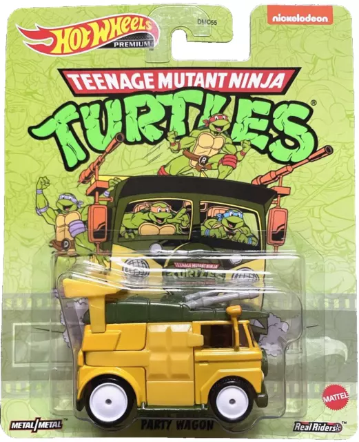 Hot Wheels PARTY WAGON Teenage Mutant Ninja Turtles GJR50 1:64 Modell DMC55 Auto