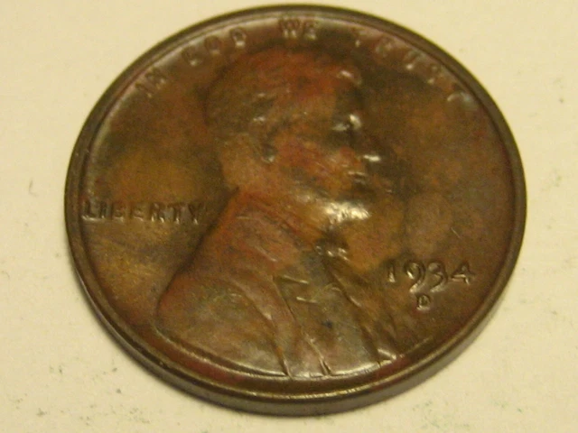 1934-D Lincoln Head Cent CHOICE BU