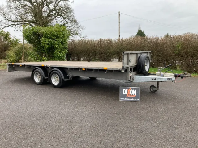 Ifor Williams LM166 Flatbed Twin Axle + ramps - 2018 - Plus VAT