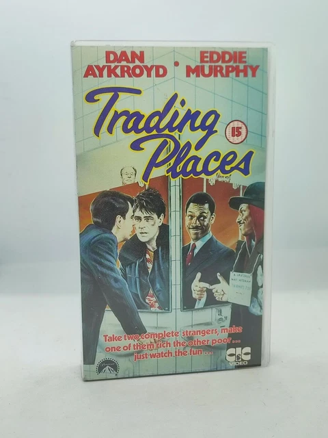 TRADING PLACES, STARRING Eddie Murphy & Dan Aykroyd On VHS Video ...