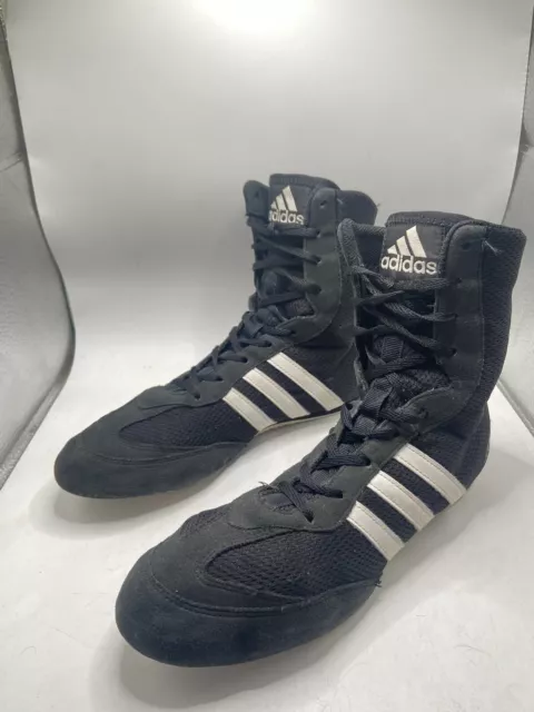 Adidas Box Hog 2.0 Boxing Boots Sparring Trainers Mens Training Shoes UK 7 Men’s