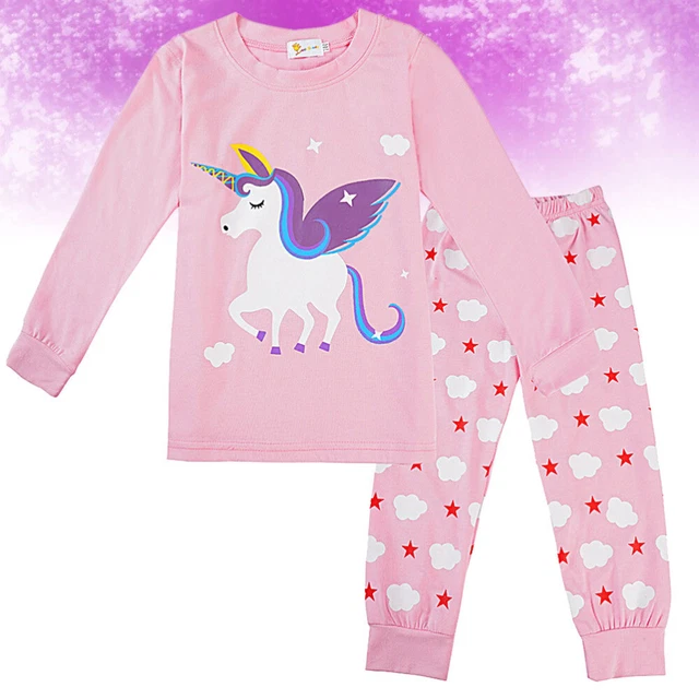 Pigiama bambini abbigliamento per il tempo libero casa unicorno cloud star bambini abbigliamento salotto autunno