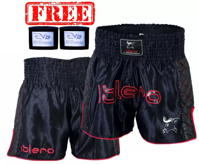 Pantaloncini da combattimento EVO Muay Thai MMA Kick Boxing Grappling Arti Marziali Attrezzatura UFC Uomo H