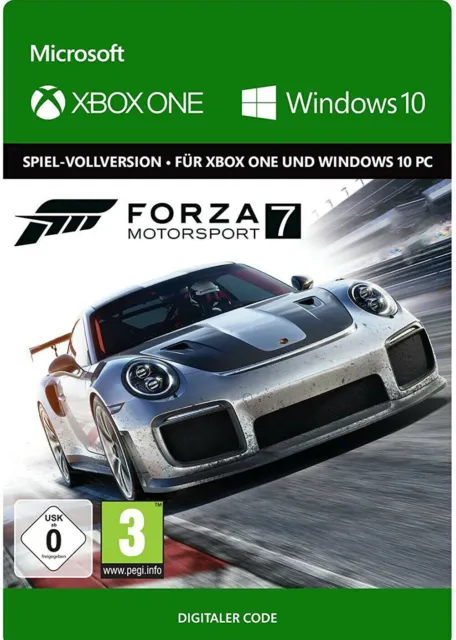 Forza Motorsport 7 - Xbox One/Windows 10 Standard Online Spiel Digital Code EU