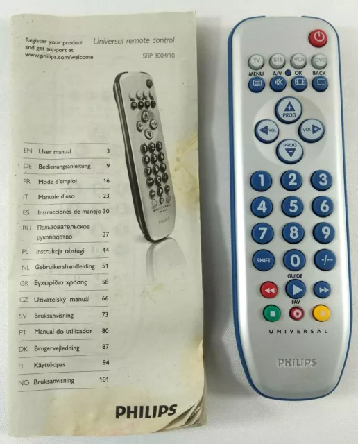 Télécommande Philips Remplacement telecommande SONY (SRP4020) - SRP4020