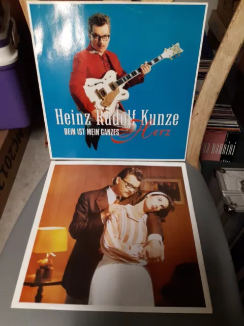 12" LP Heinz Rudolf Kunze - Dein ist mein ganzes Herz , 1985 Label wea