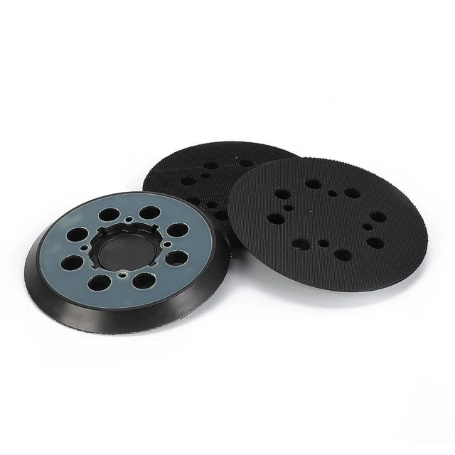 Cuscino abrasivo backpad 125 mm 125 mm/5\"" 5 pollici 8 fori raccolta polvere