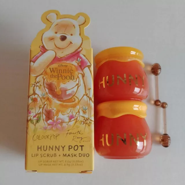 Colourpop x Disney Winnie The Pooh HUNNY POT lip care kit (brand new & unopened)