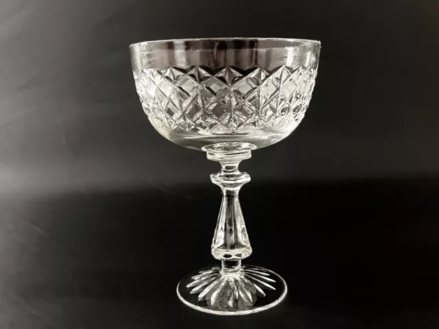 Classic Vintage Singing Crystal Goblet -  Russian Hand-Cut Artisan Masterpiece