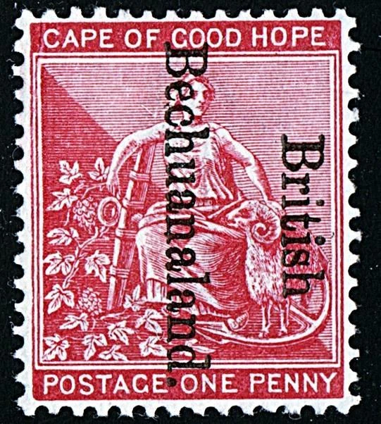 British Bechuanaland 1893 Queen Victoria Sc#38 Mlh